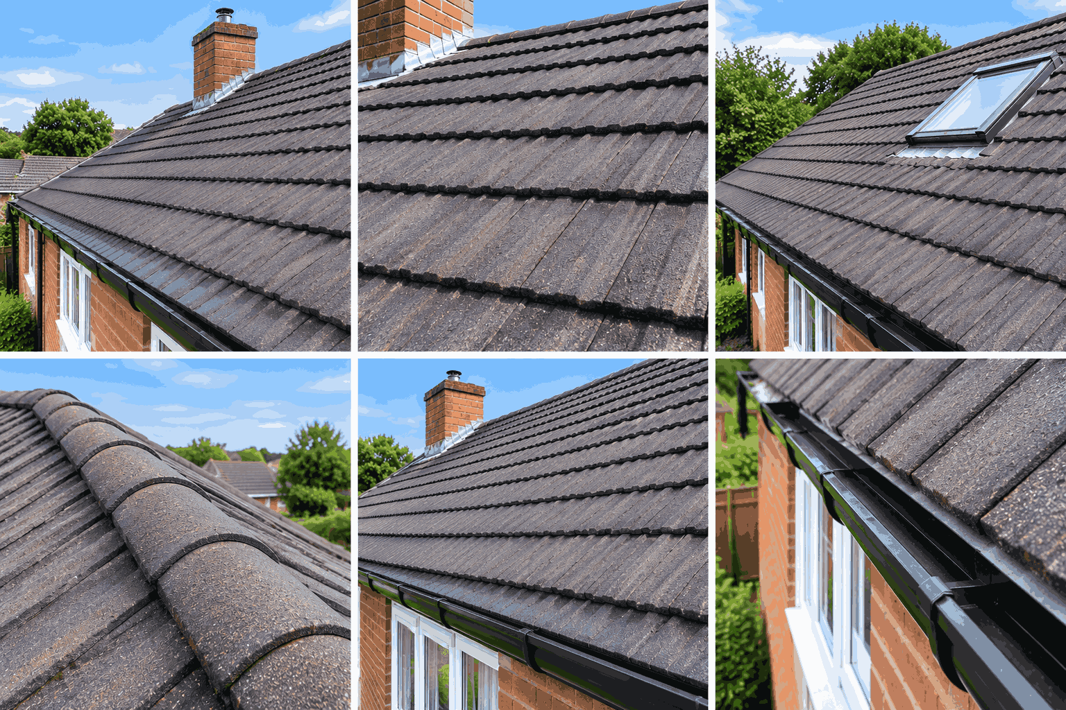 Inspection of roof moss and gutter clearance in West Midlands