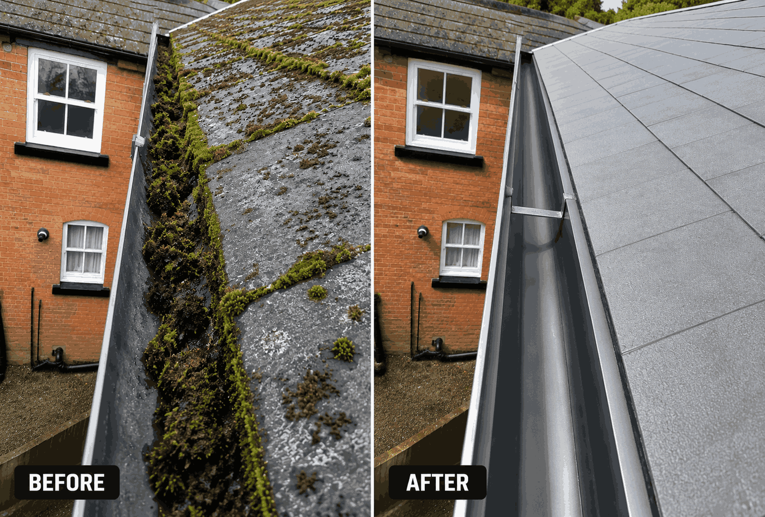 How Do You Clean Gutters on a Two-Storey House in Birmingham Safely?